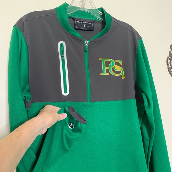 Holloway Weld Pg Golf Zip Jacket Sz S 